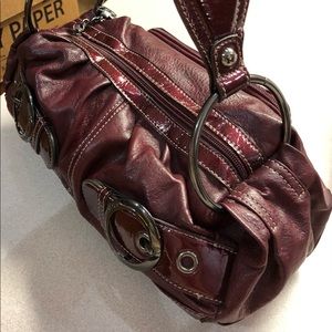 Gorgeous Ruby Kathy Van Zeeland Purse.  So lovely